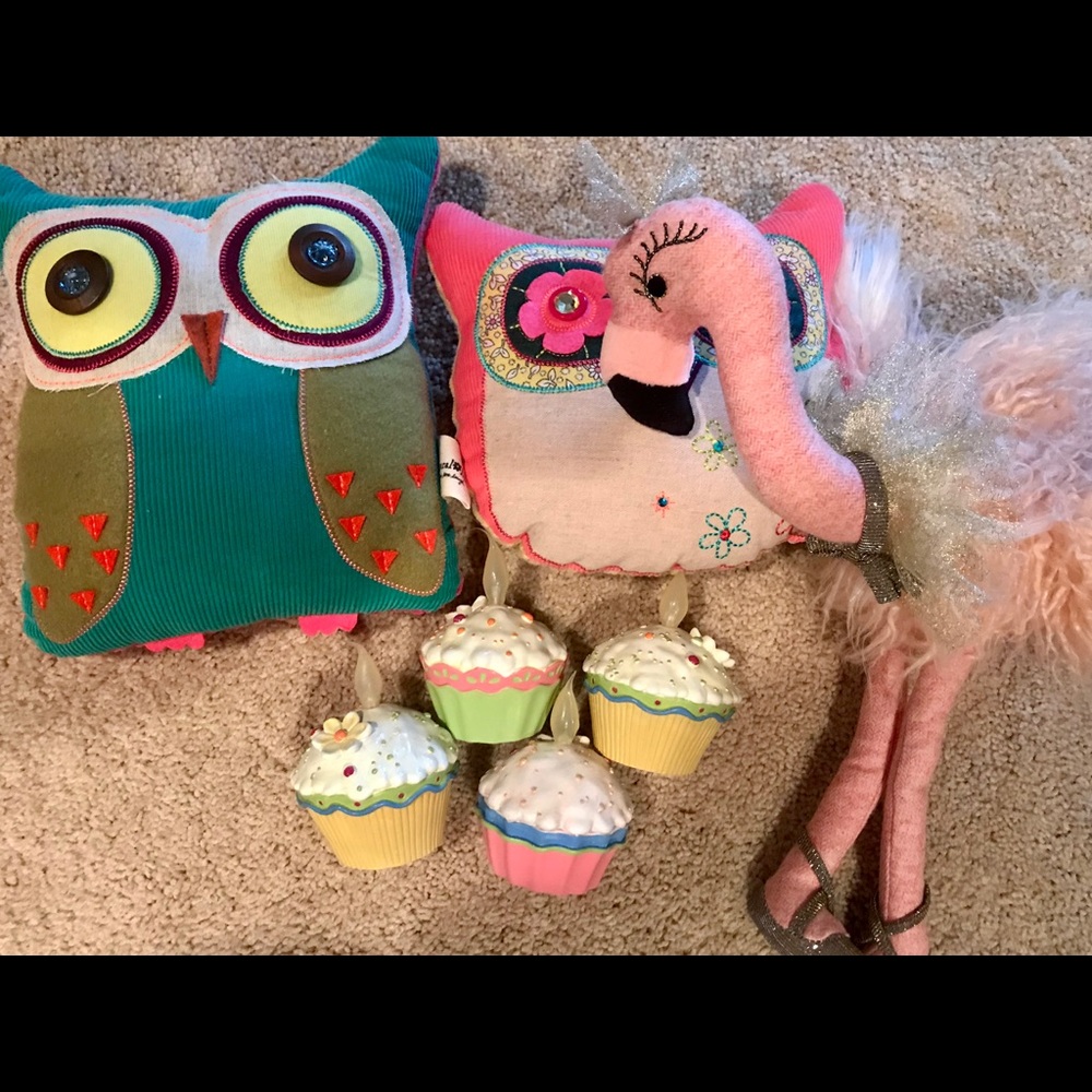 Cute Cupcake 🧁 Candles 🕯 (Batteries Included)